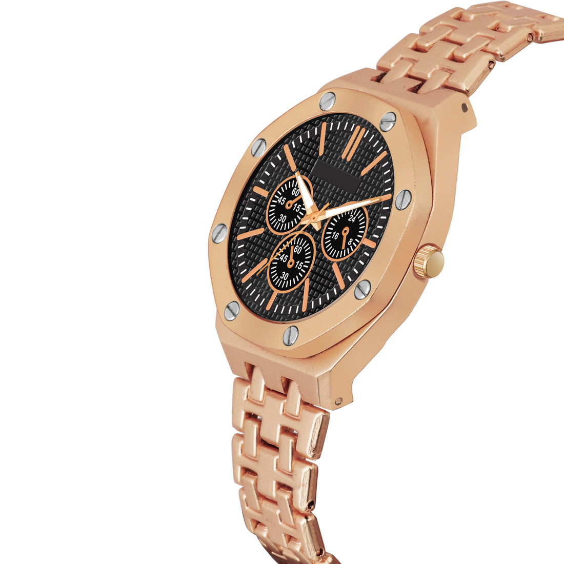 The Mitlun Women's and Girls's Stainless Steel Belt JE-14-B-7602 Series Analog Watch