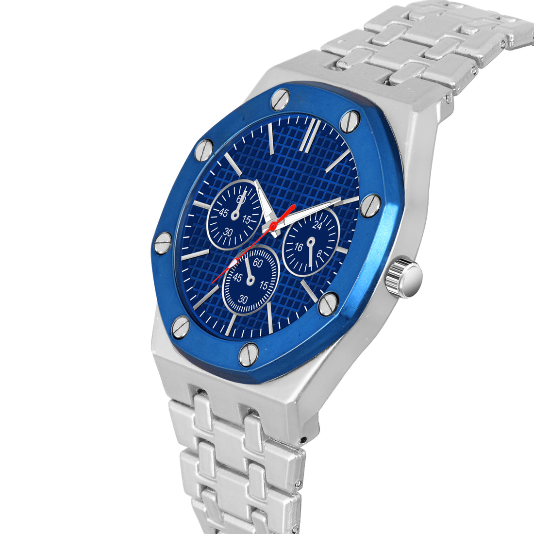 The Mitlun Men's and Boy's Stainless Steel Belt JE-17-B-7602 Series Analog Watch