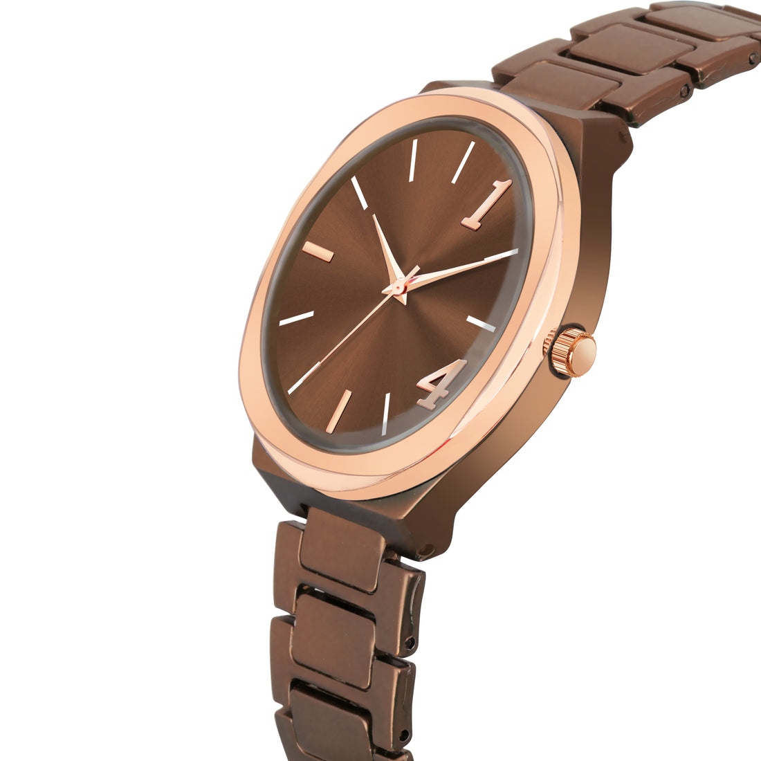 Mitlun JE-3-B-7603 Series - Men's and Boy's Stainless Steel Analog Watch with Unique Dial