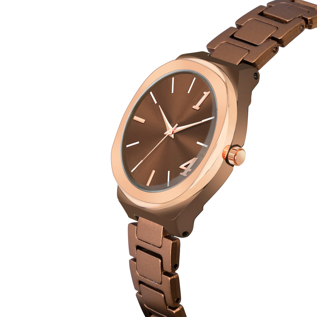 Mitlun JE-4-B-7603 Series - Women's and Girl's Stainless Steel Analog Watch with Unique Dial