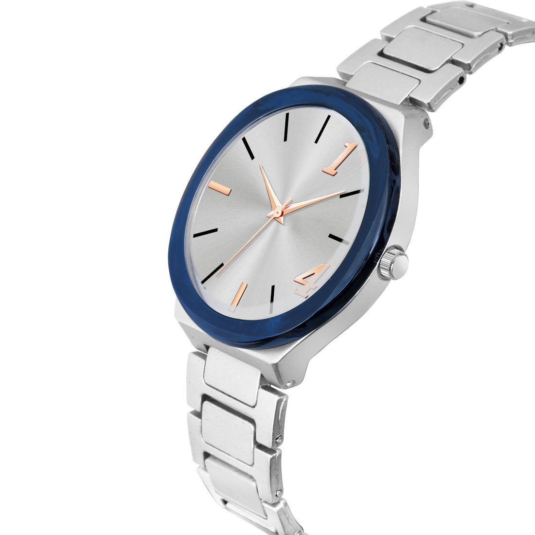 Mitlun JE-7-B-7603 Series - Men's and Boy's Stainless Steel Analog Watch with Unique Dial