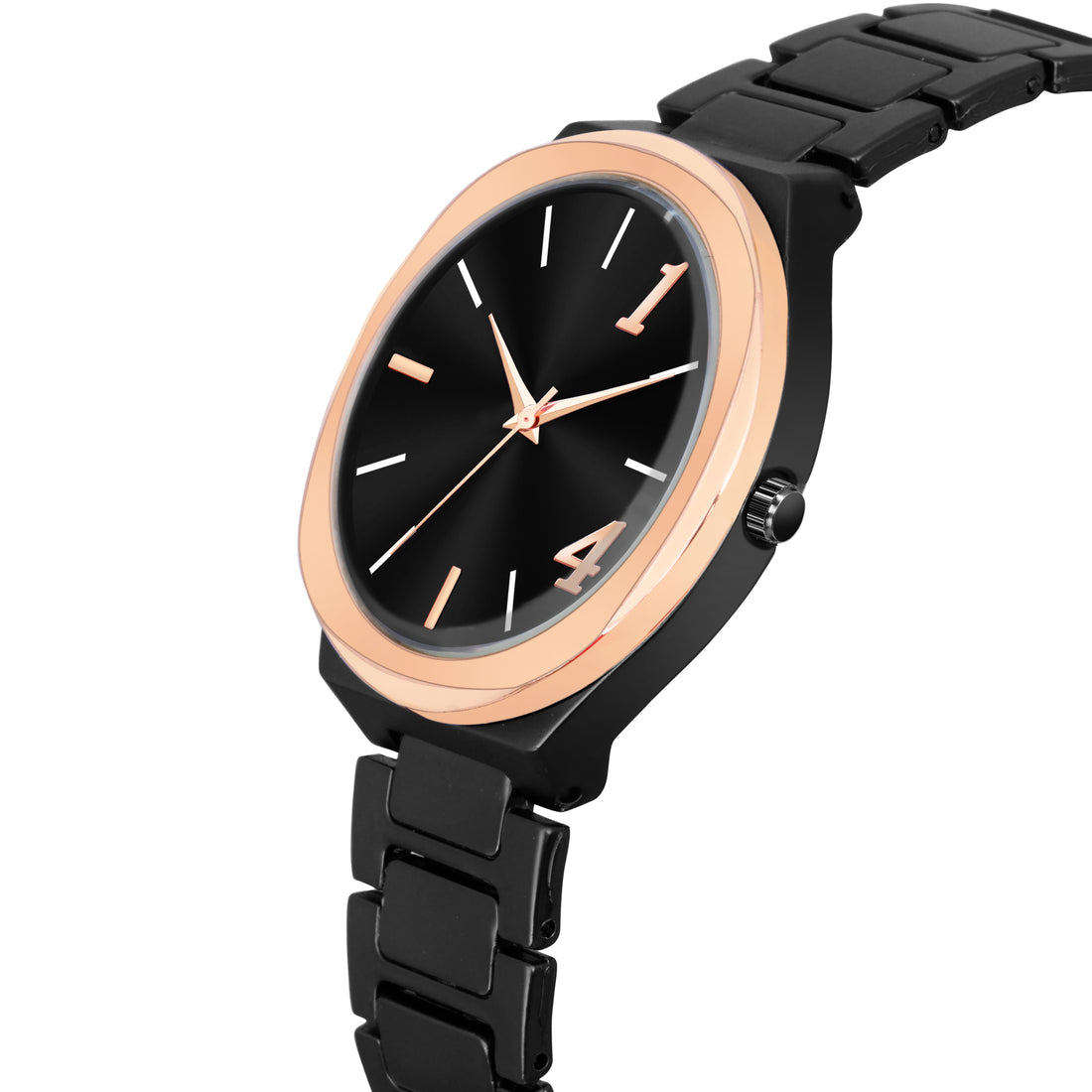 Mitlun JE-9-B-7603 Series - Men's and Boy's Stainless Steel Analog Watch with Unique Dial